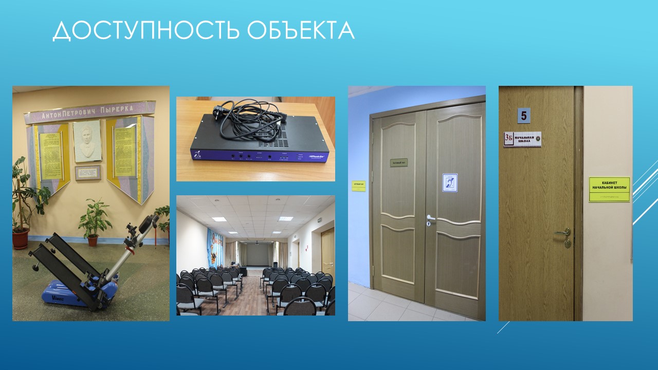 Доступность обьекта