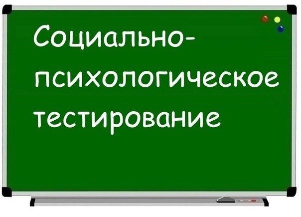 Социально-психологическое тестирование 2024-2025.